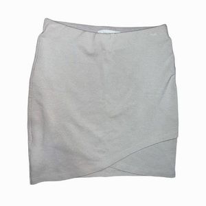 Talula (Aritzia) grey mini skirt